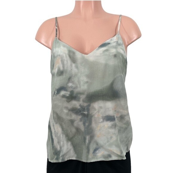 NWT Rails Paolo‎ Sage Diffusion Camisole Blouse Tank Size LARGE - Picture 1 of 10